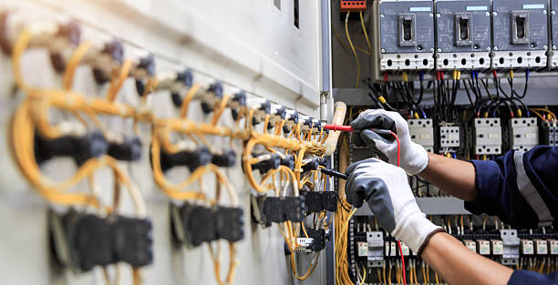 Professional Electrician technician working in North Bay Shore, NY